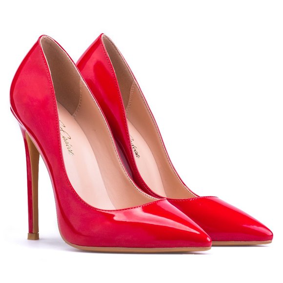 Petit Cadeau Leona - Classic and Sexy Slip on Pumps with 5" High Heels. NEW! - Picture 3 of 8